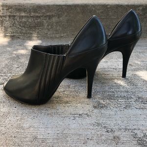 Guess Peep-toe Bootie Heels